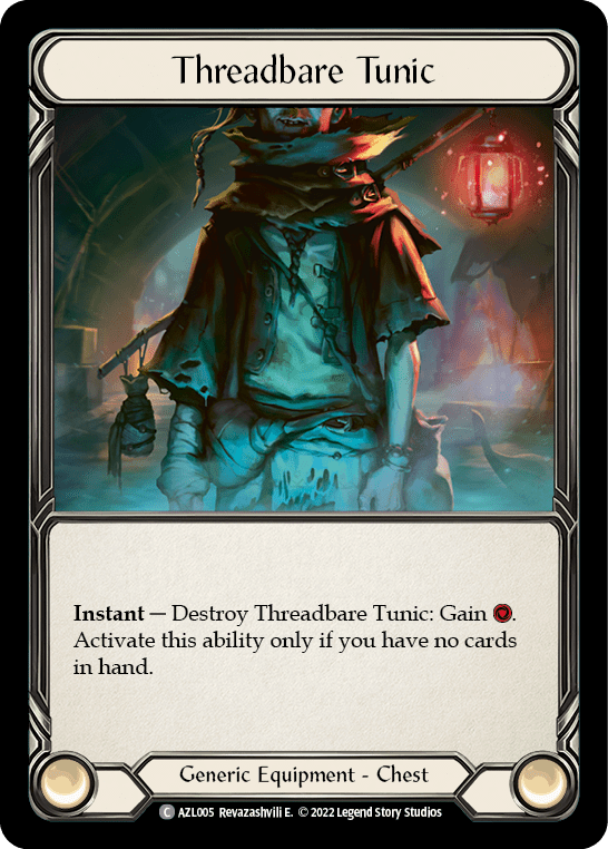 Threadbare Tunic [AZL005] (Outsiders Azalea Blitz Deck)
