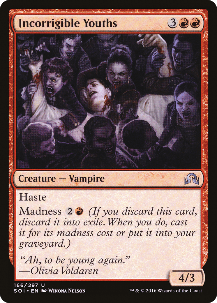 Incorrigible Youths [Shadows over Innistrad] Foil