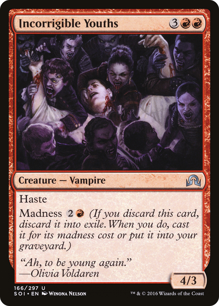 Incorrigible Youths [Shadows over Innistrad] Foil