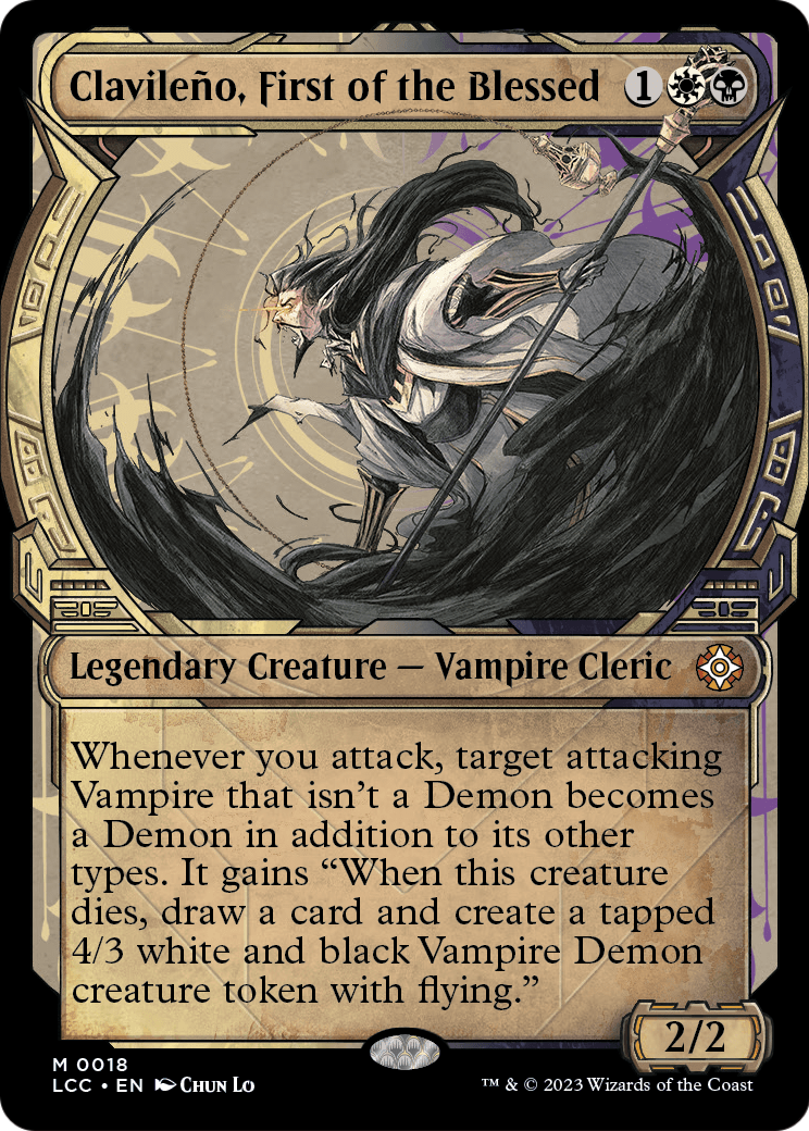 Clavileno, First of the Blessed (Showcase) [The Lost Caverns of Ixalan Commander] Foil