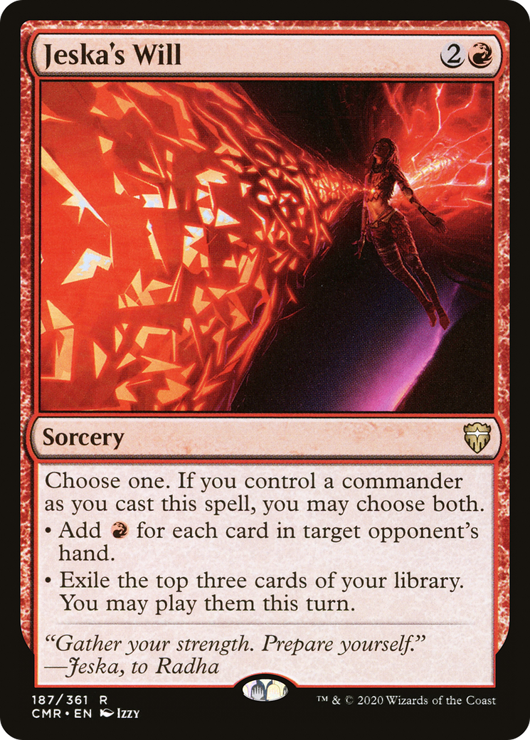 Jeska's Will [Commander Legends] Foil
