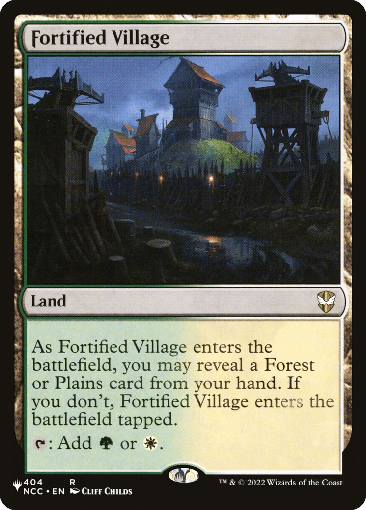 Fortified Village |  (NCC-404) [The List]