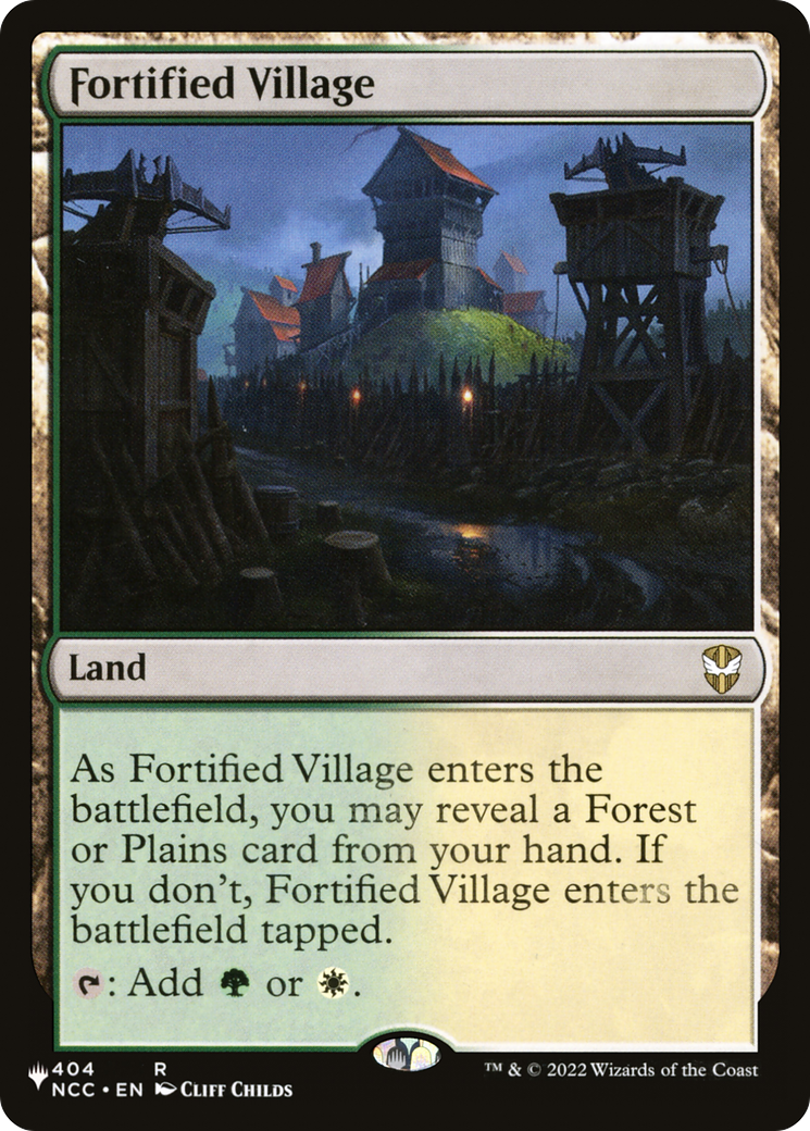 Fortified Village |  (NCC-404) [The List]