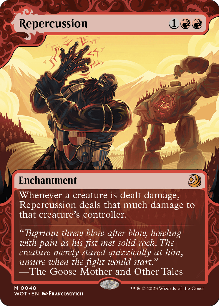 Repercussion [Wilds of Eldraine: Enchanting Tales] Foil