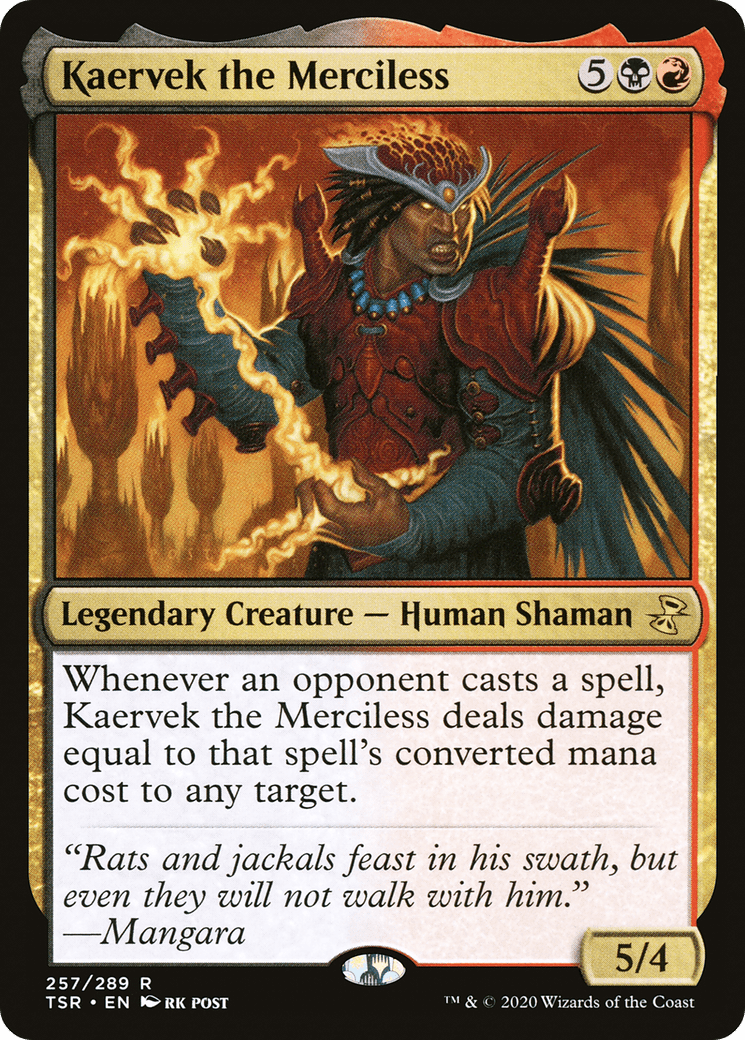 Kaervek the Merciless [Time Spiral Remastered] Foil