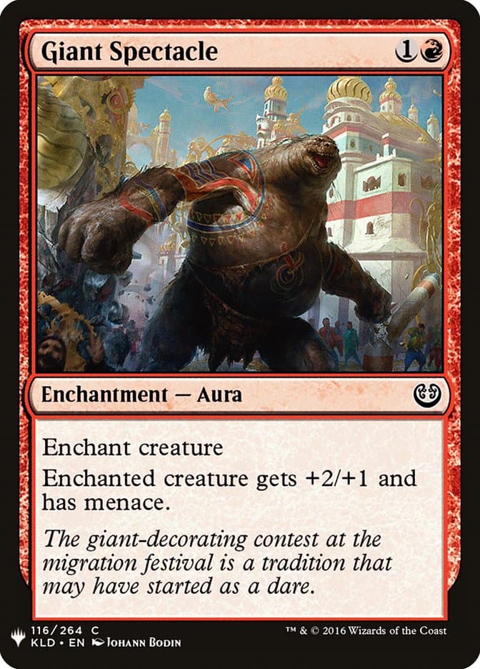 Giant Spectacle |  (KLD-116) [The List]
