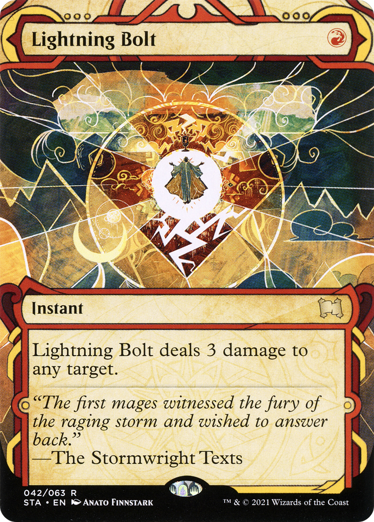 Lightning Bolt [Strixhaven: School of Mages Mystical Archive] Foil