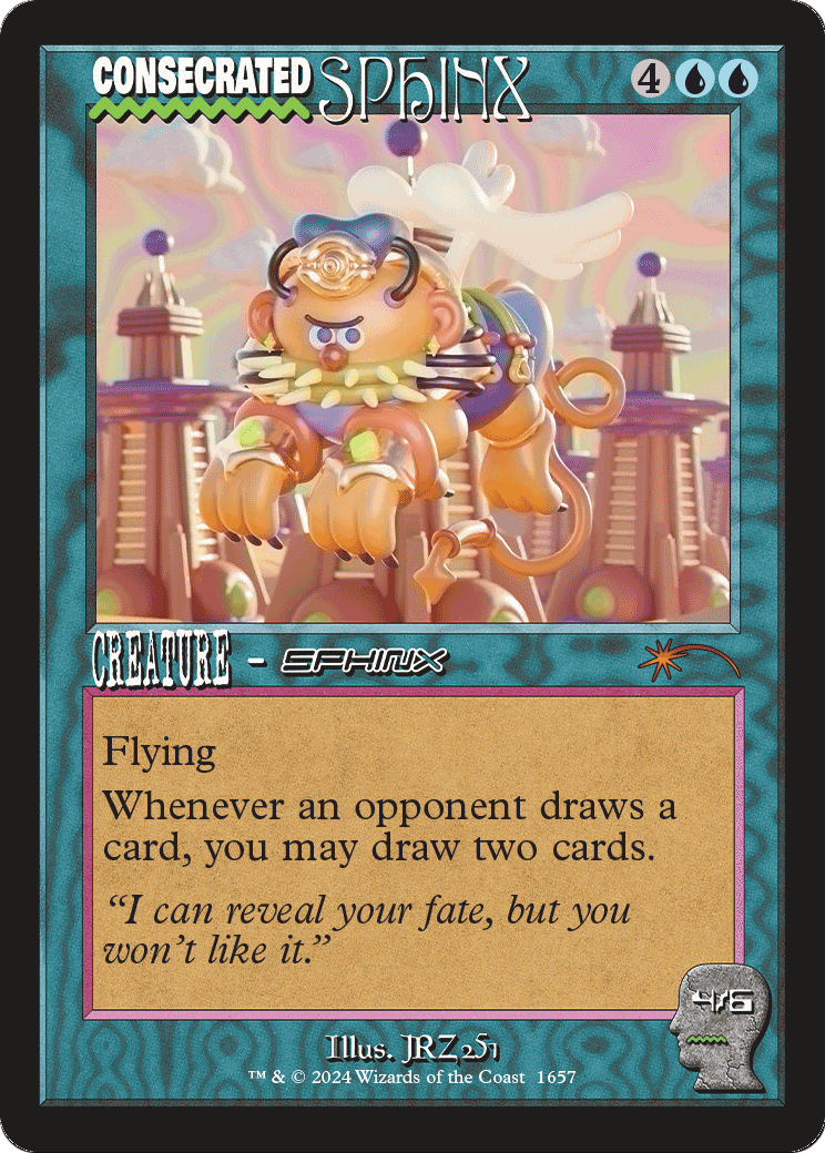 Consecrated Sphinx (SLD-1657) - Secret Lair Drop Foil