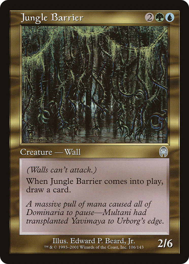Jungle Barrier [Apocalypse] Foil