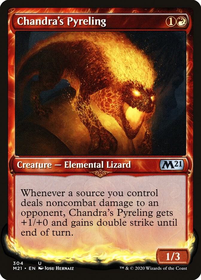 Chandra's Pyreling 304 (Core Set 2021)  - Showcase