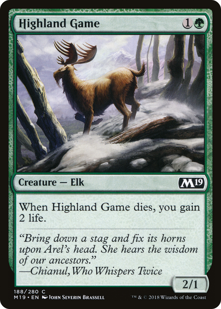 Highland Game [Core Set 2019] Foil