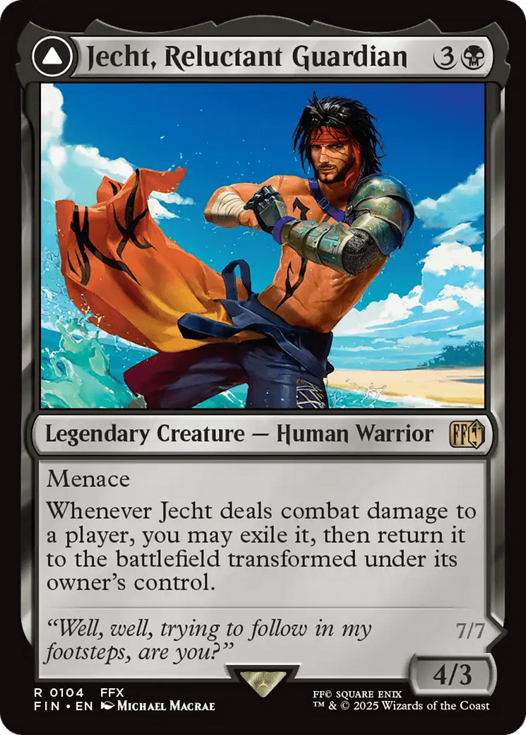 Jecht, Reluctant Guardian (104) [FINAL FANTASY]