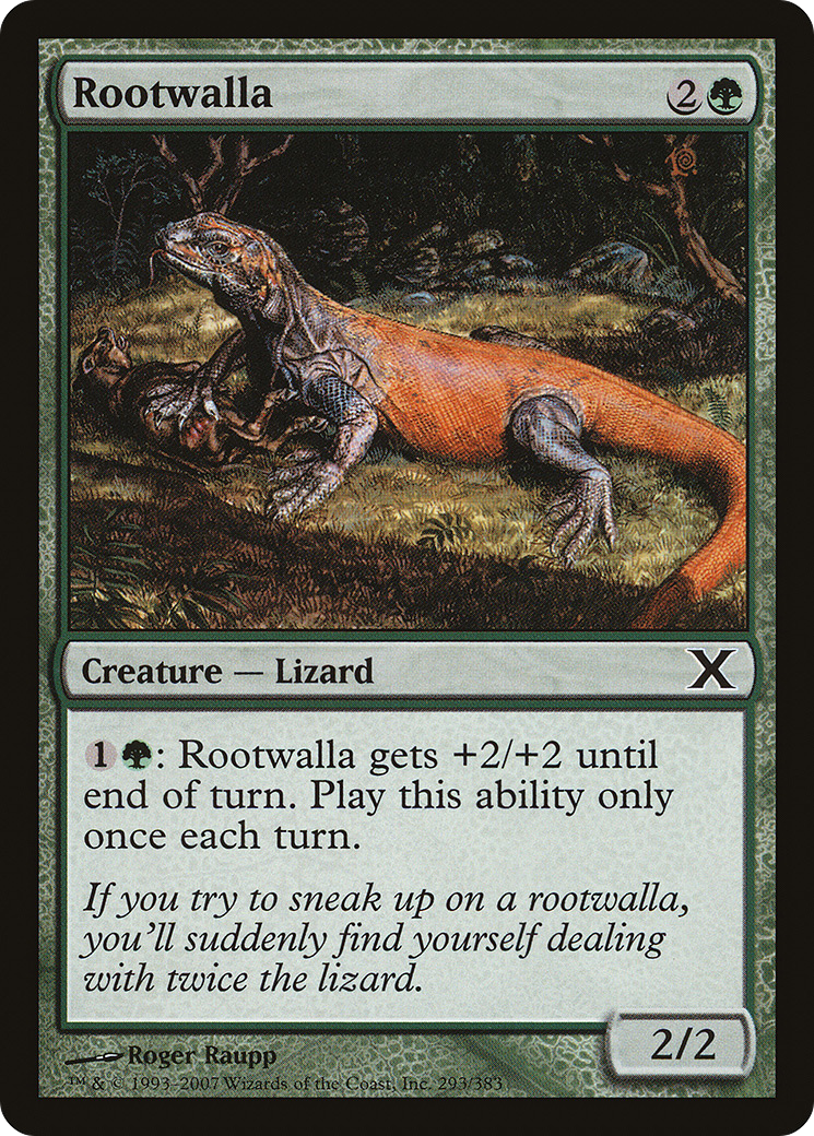 Rootwalla [Tenth Edition] Foil