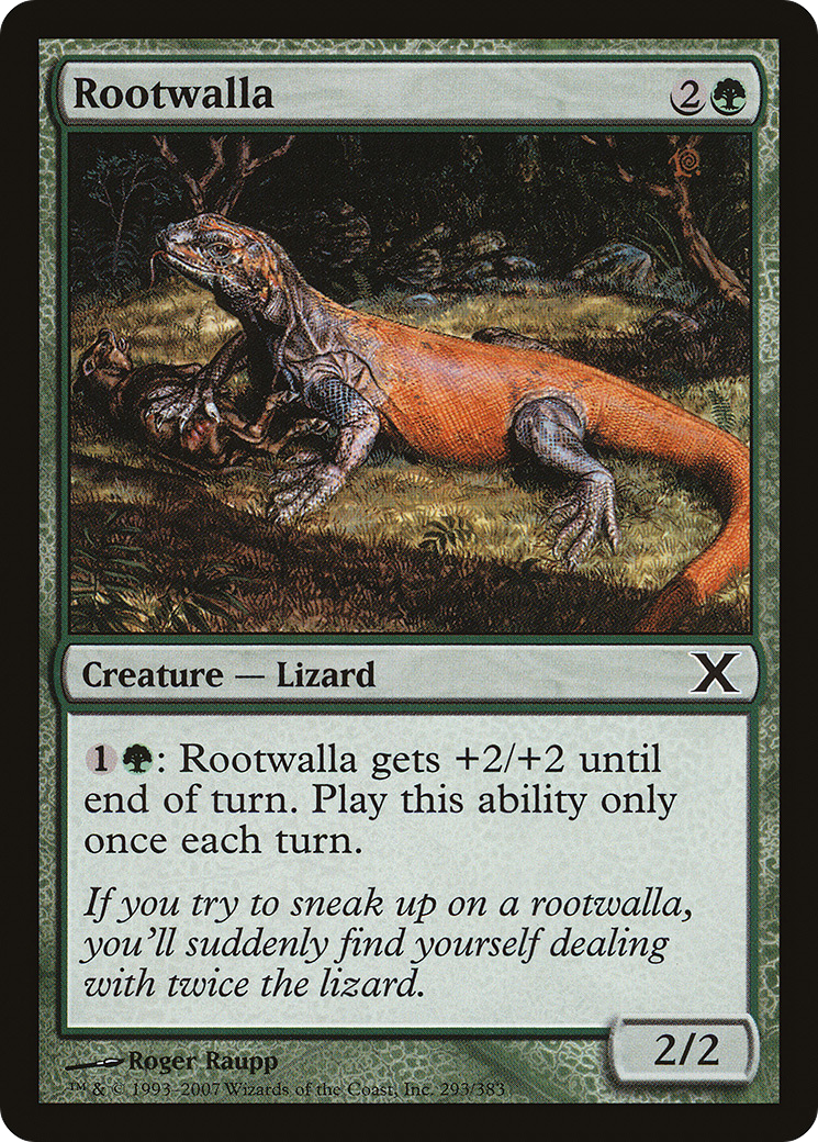 Rootwalla [Tenth Edition] Foil