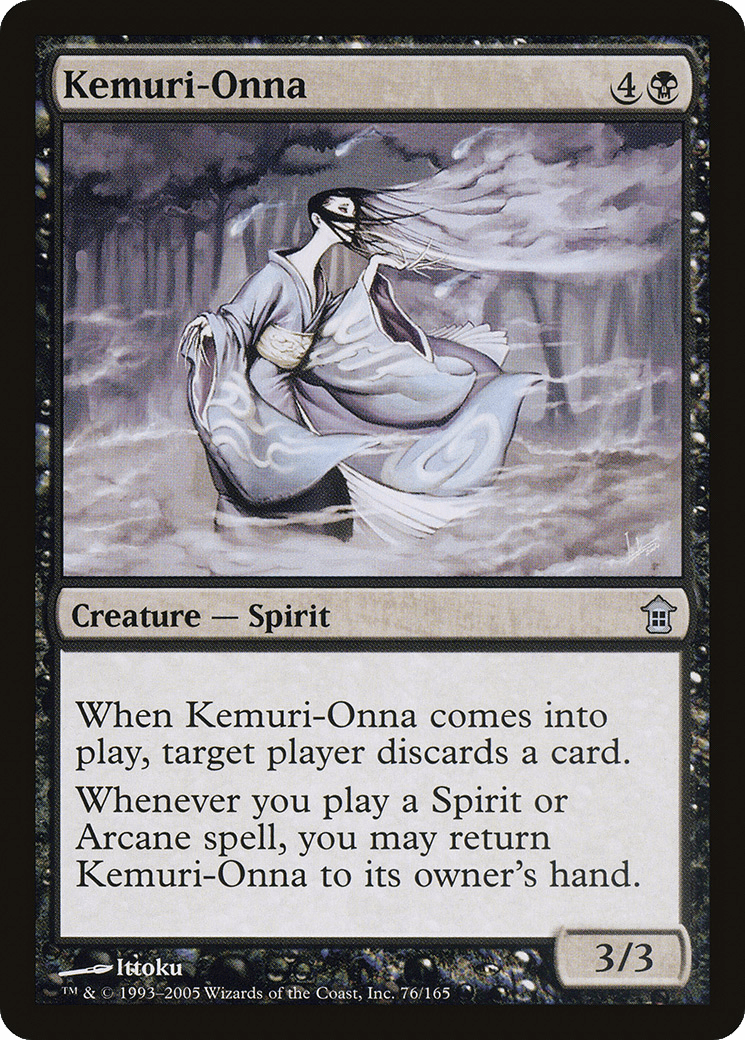 Kemuri-Onna [Saviors of Kamigawa] Foil