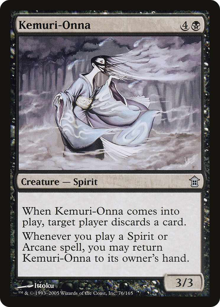 Kemuri-Onna [Saviors of Kamigawa] Foil