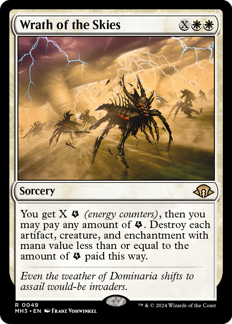 Wrath of the Skies [Modern Horizons 3] Foil