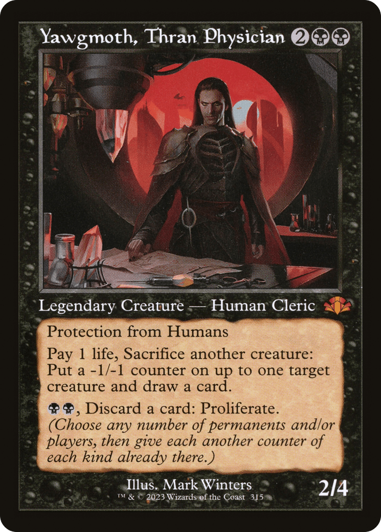 Yawgmoth, Thran Physician (Retro) [Dominaria Remastered] Foil