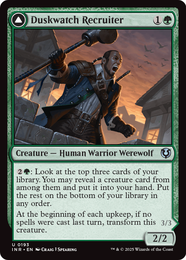 Duskwatch Recruiter (-193) [Innistrad Remastered]  Foil