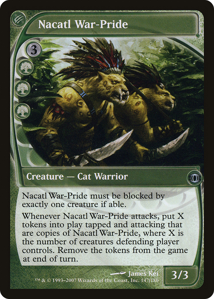 Nacatl War-Pride [Future Sight] Foil
