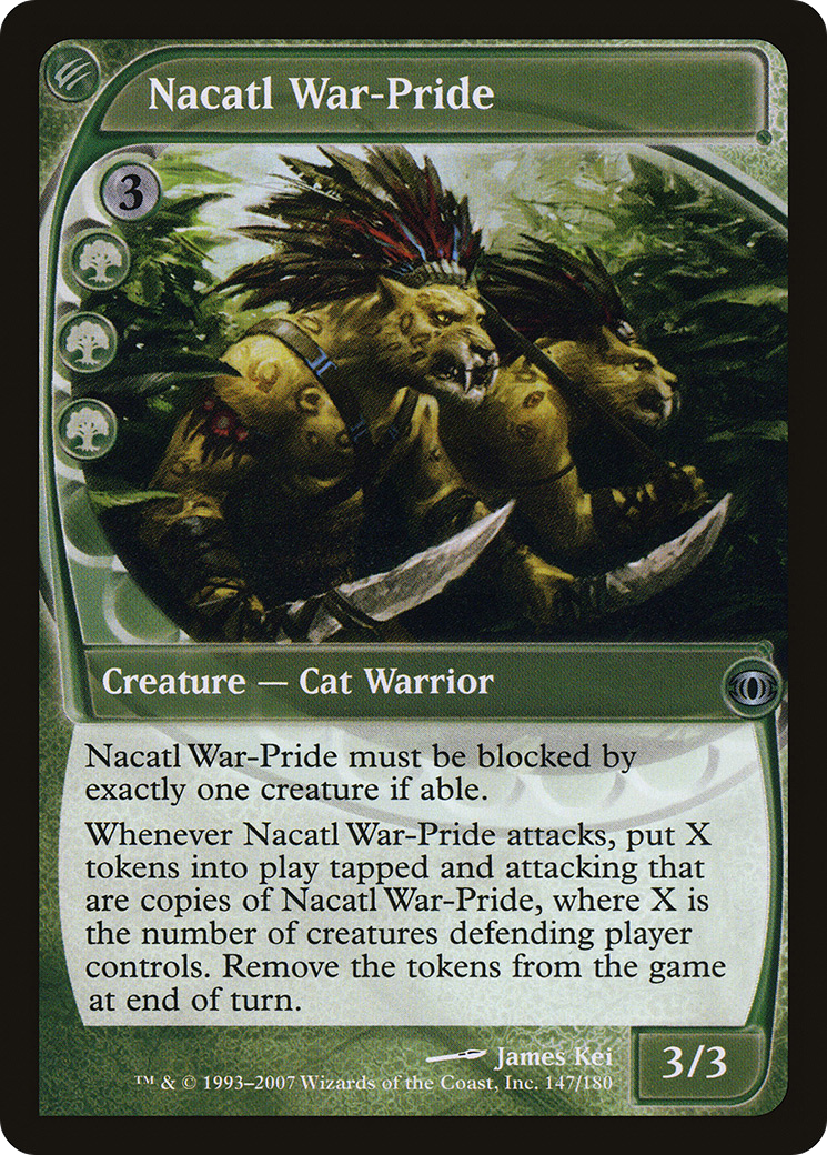 Nacatl War-Pride [Future Sight] Foil