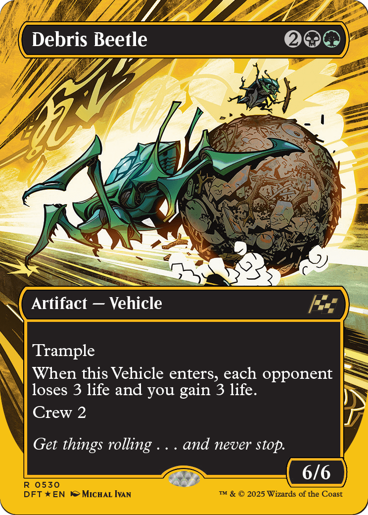 Debris Beetle |  Foil (530) [Aetherdrift]