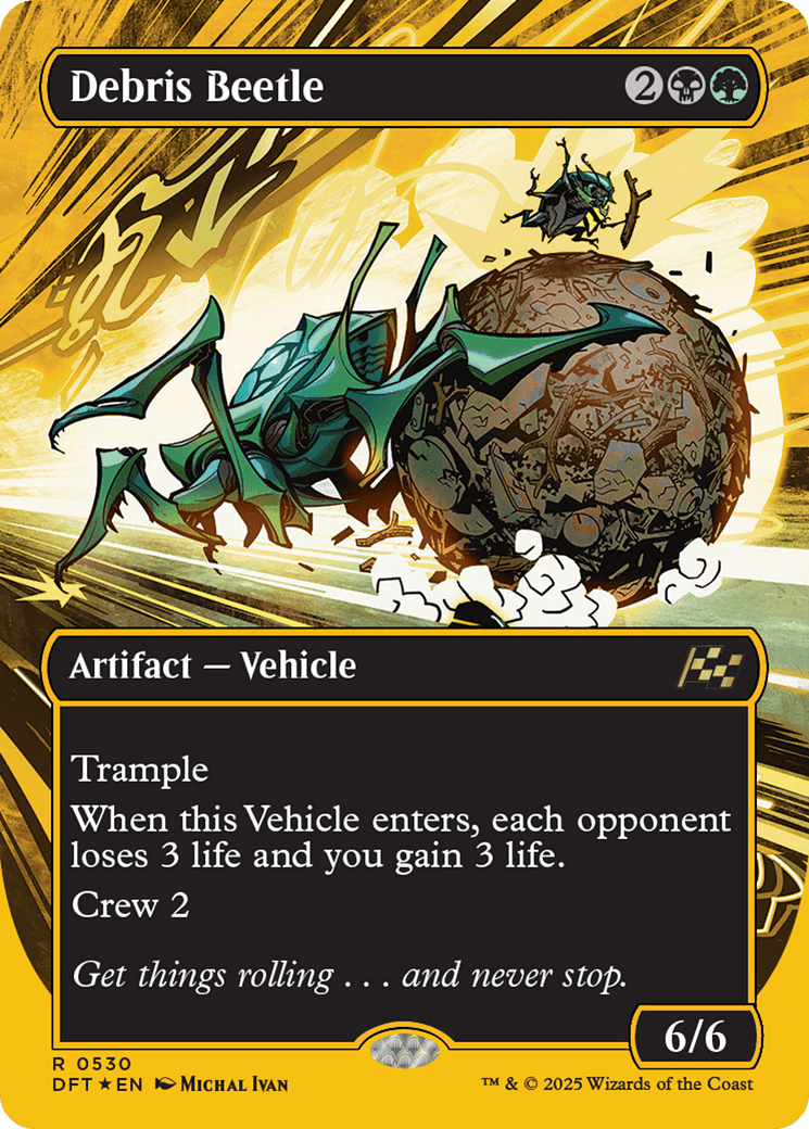 Debris Beetle |  Foil (530) [Aetherdrift]