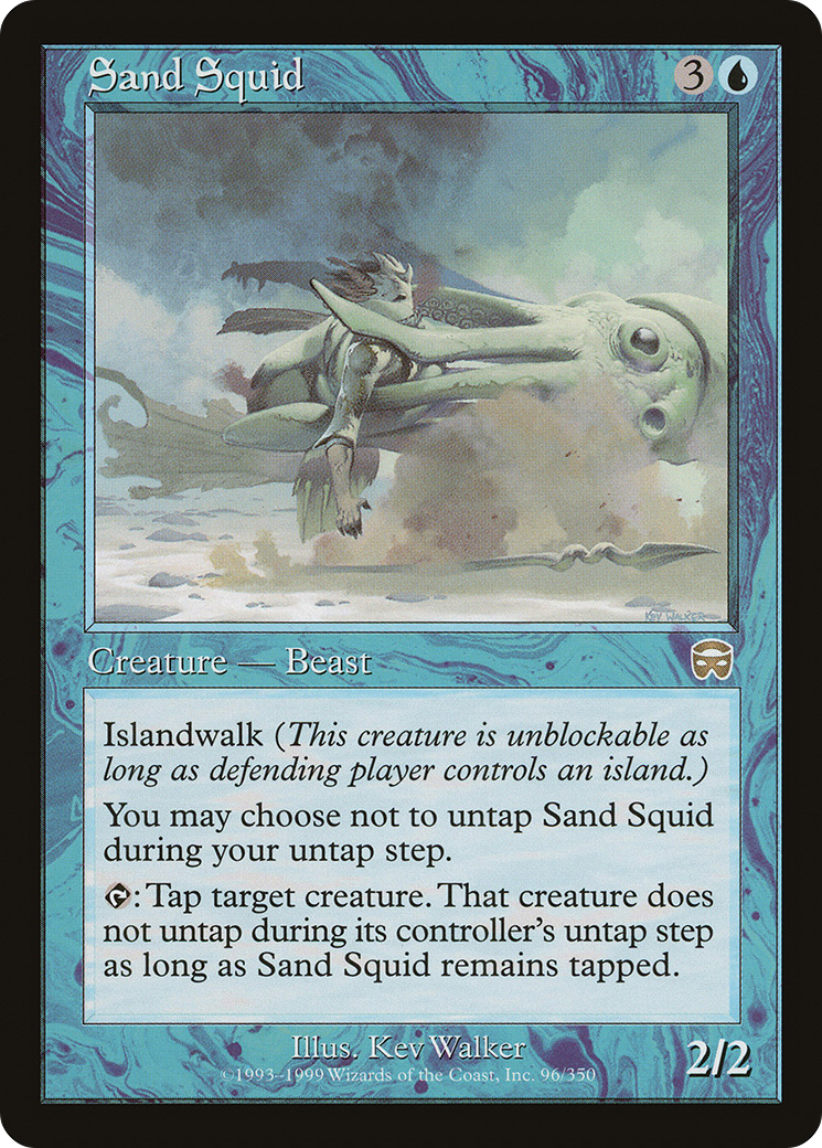 Sand Squid [Mercadian Masques] Foil