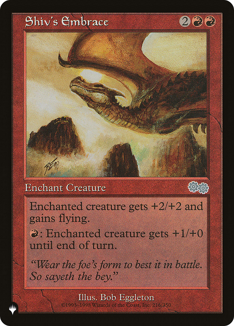 Shiv's Embrace |  (USG-216) [The List]