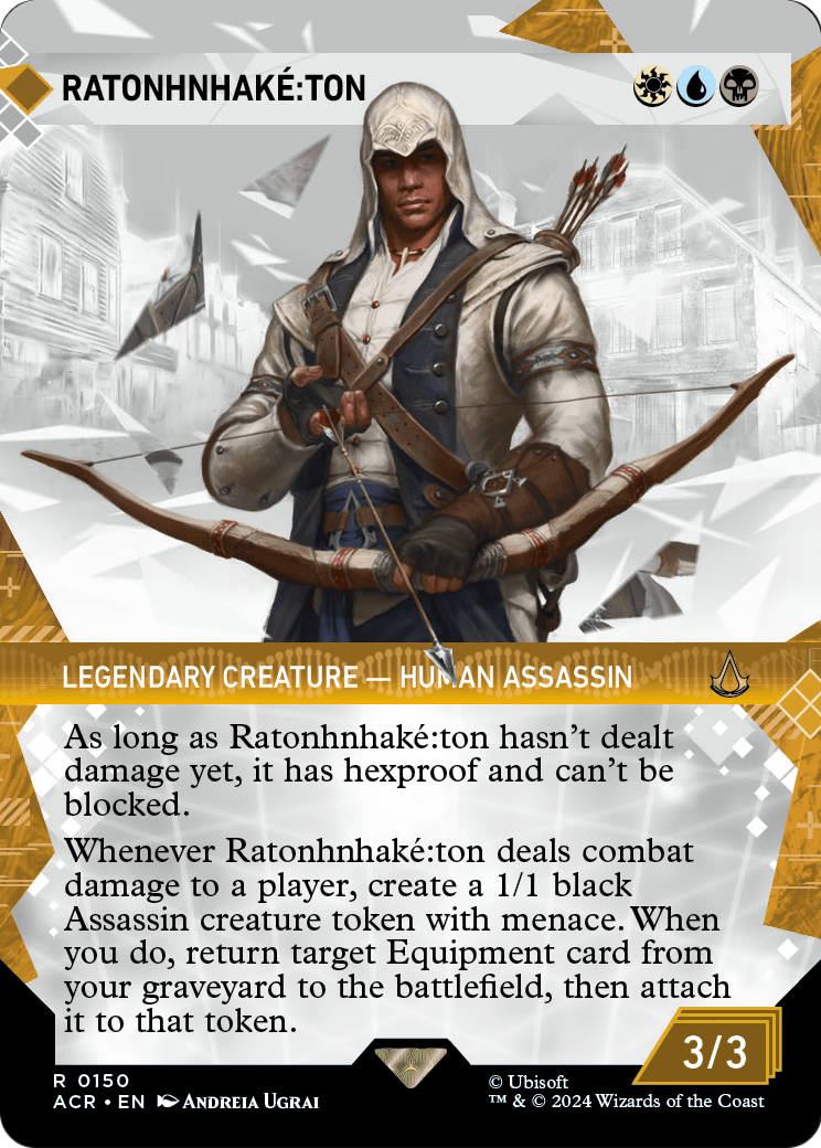 Ratonhnhake:ton (Showcase) [Assassin's Creed] Foil