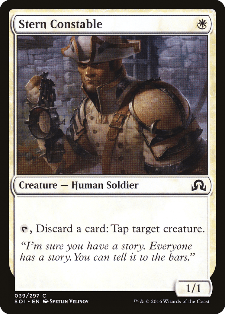 Stern Constable [Shadows over Innistrad] Foil
