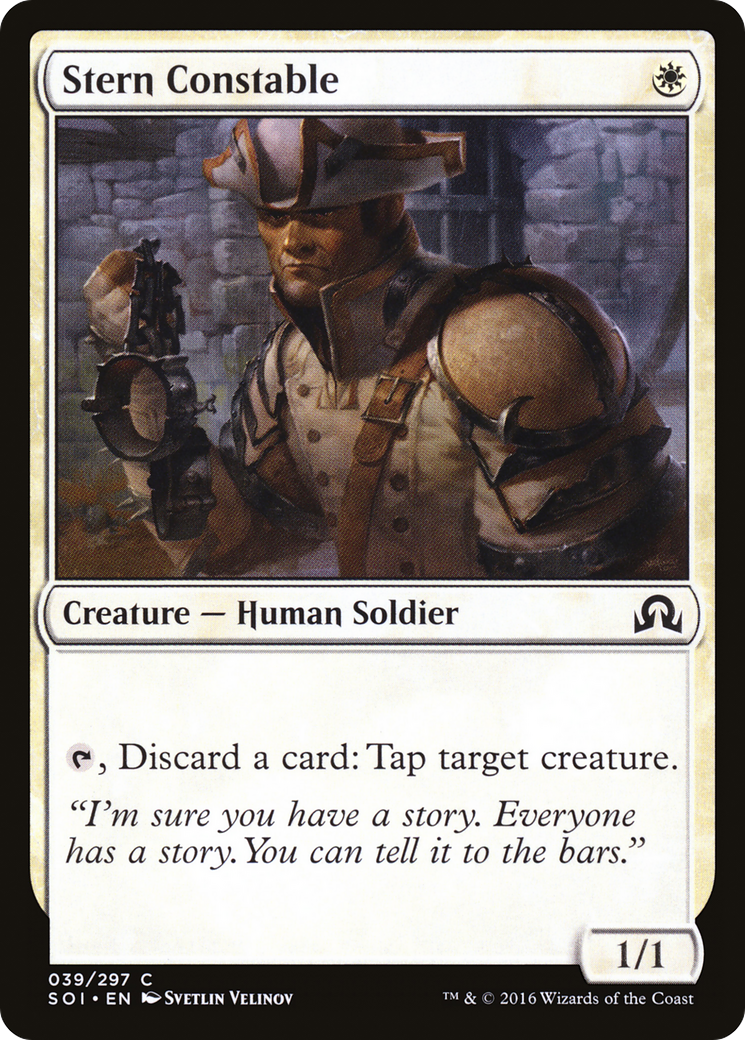 Stern Constable [Shadows over Innistrad] Foil