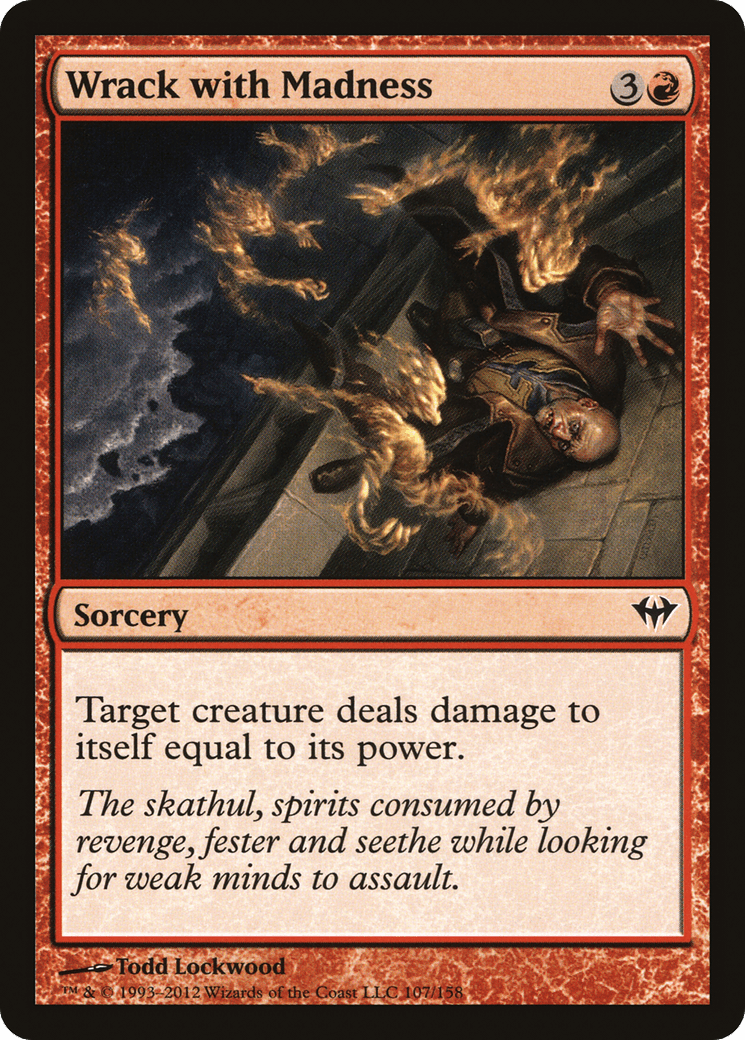 Wrack with Madness [Dark Ascension] Foil