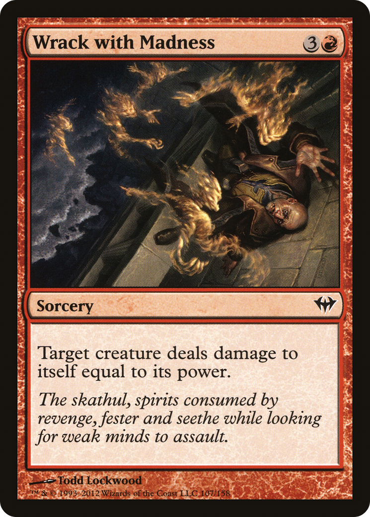 Wrack with Madness [Dark Ascension] Foil