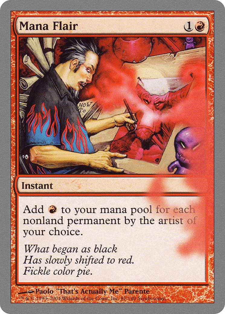 Mana Flair [Unhinged] Foil
