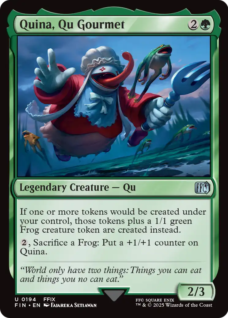 Quina, Qu Gourmet (194) [FINAL FANTASY]  Foil