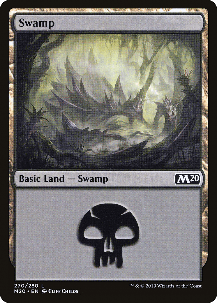Swamp (270) [Core Set 2020] Foil