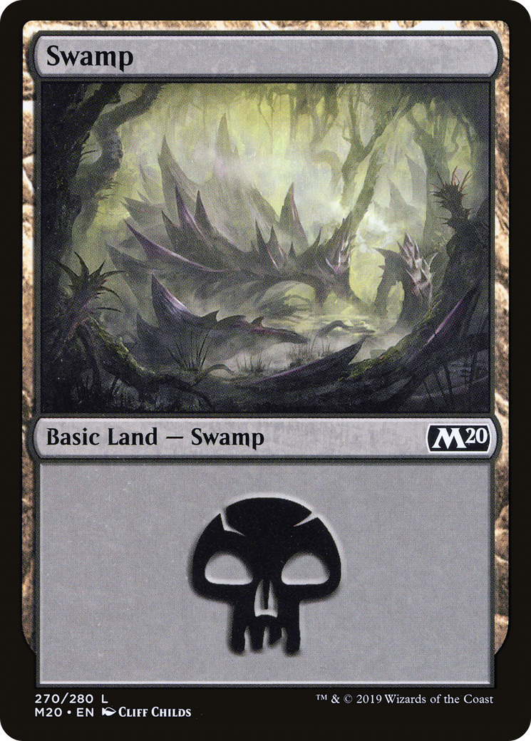 Swamp (270) [Core Set 2020] Foil