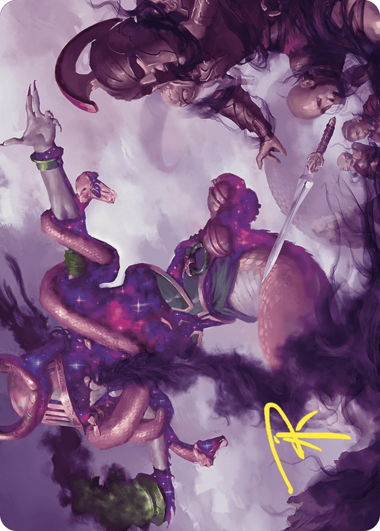 Extinguish All Hope // Extinguish All Hope (ACMM-018) - Commander Masters Art Series (Borderless) Foil