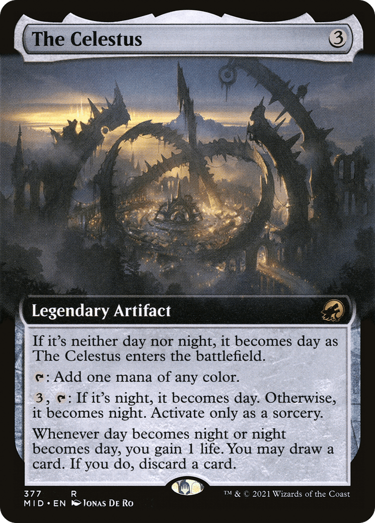 The Celestus (Extended Art) [Innistrad: Midnight Hunt] Foil