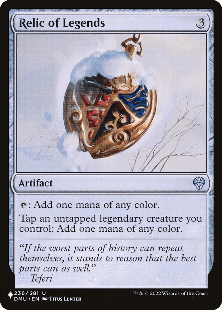 Relic of Legends |  (DMU-236) [The List]