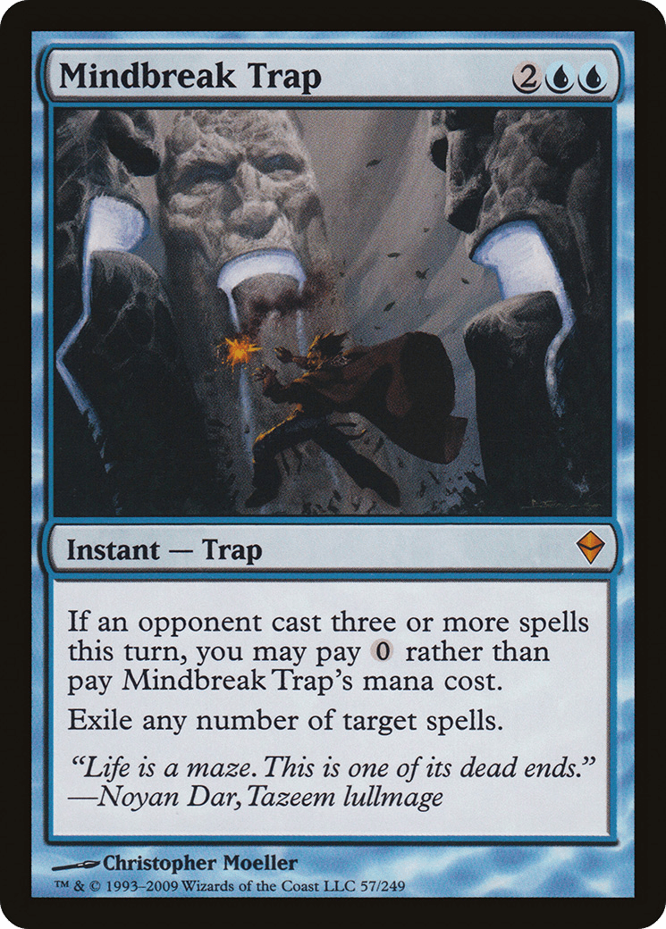 Mindbreak Trap [Zendikar] Foil