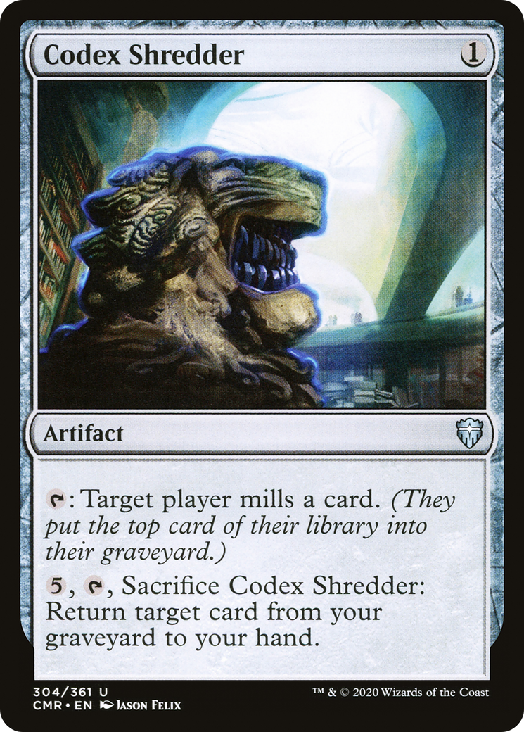 Codex Shredder [Commander Legends] Foil