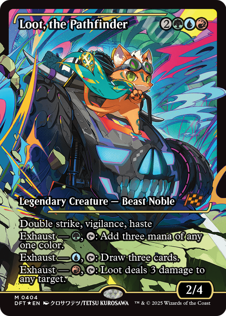 Loot, the Pathfinder |  Foil (404) [Aetherdrift]