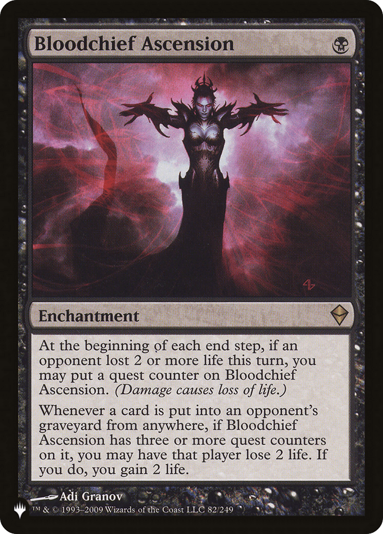 Bloodchief Ascension |  (ZEN-82) [The List]