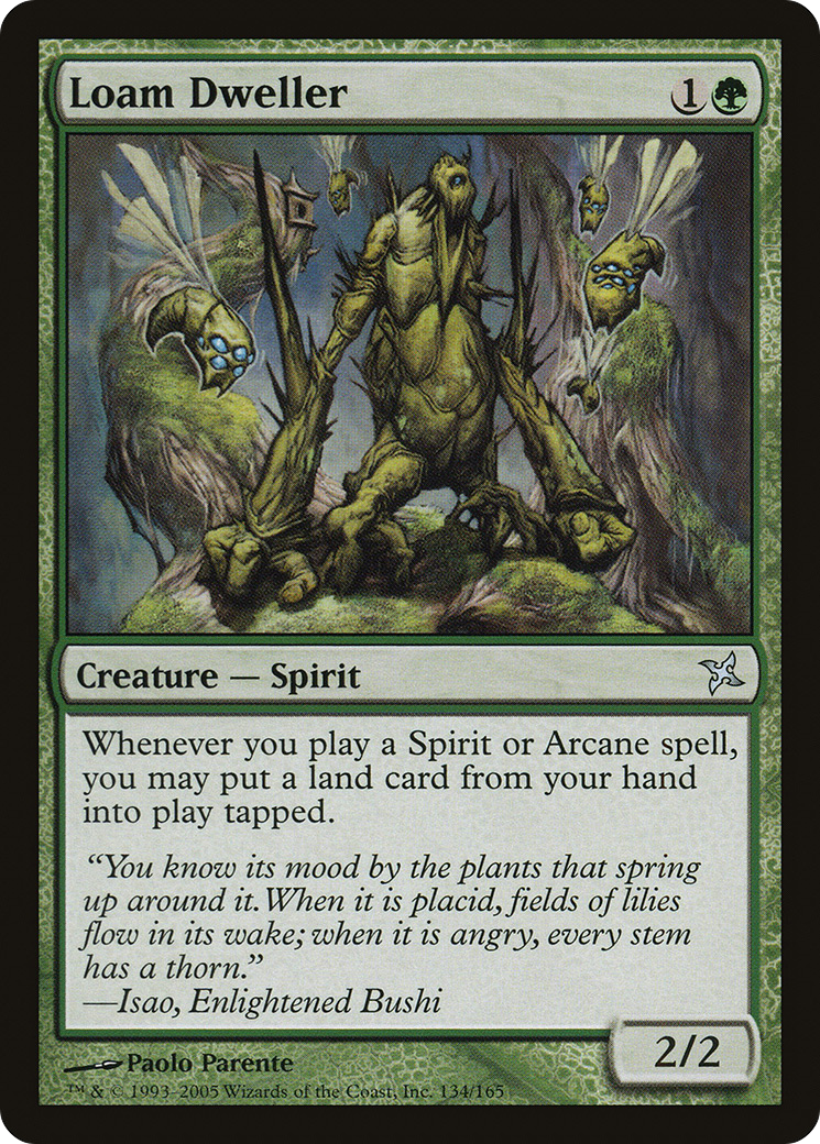 Loam Dweller [Betrayers of Kamigawa] Foil
