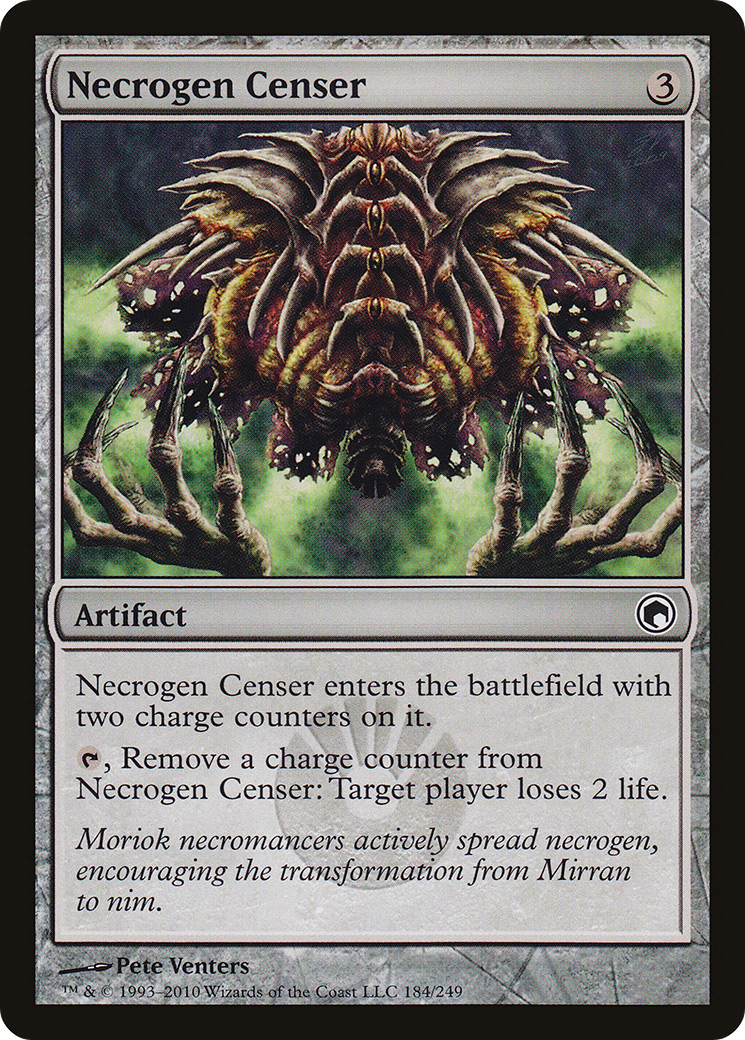 Necrogen Censer [Scars of Mirrodin] Foil