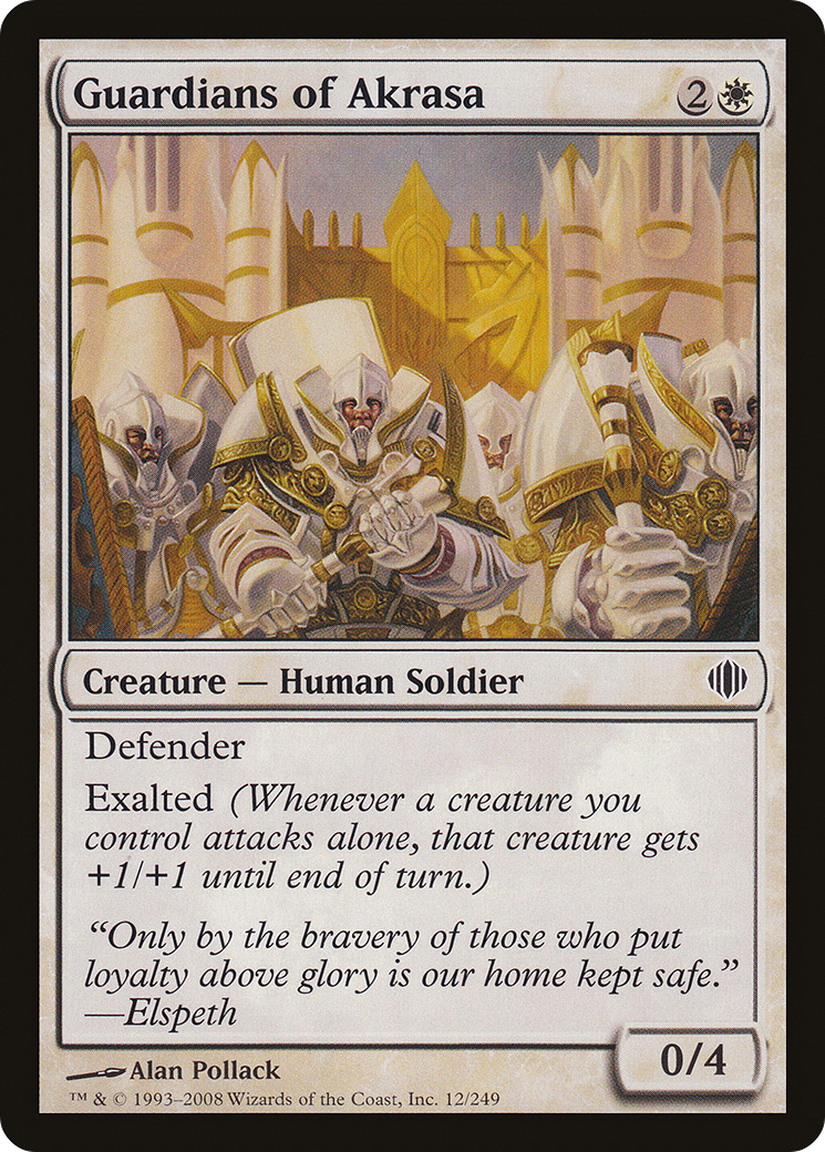 Guardians of Akrasa [Shards of Alara] Foil