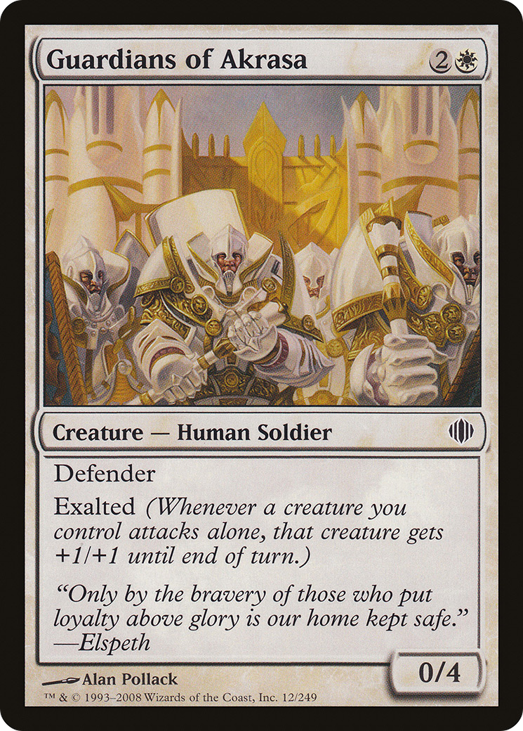 Guardians of Akrasa [Shards of Alara] Foil