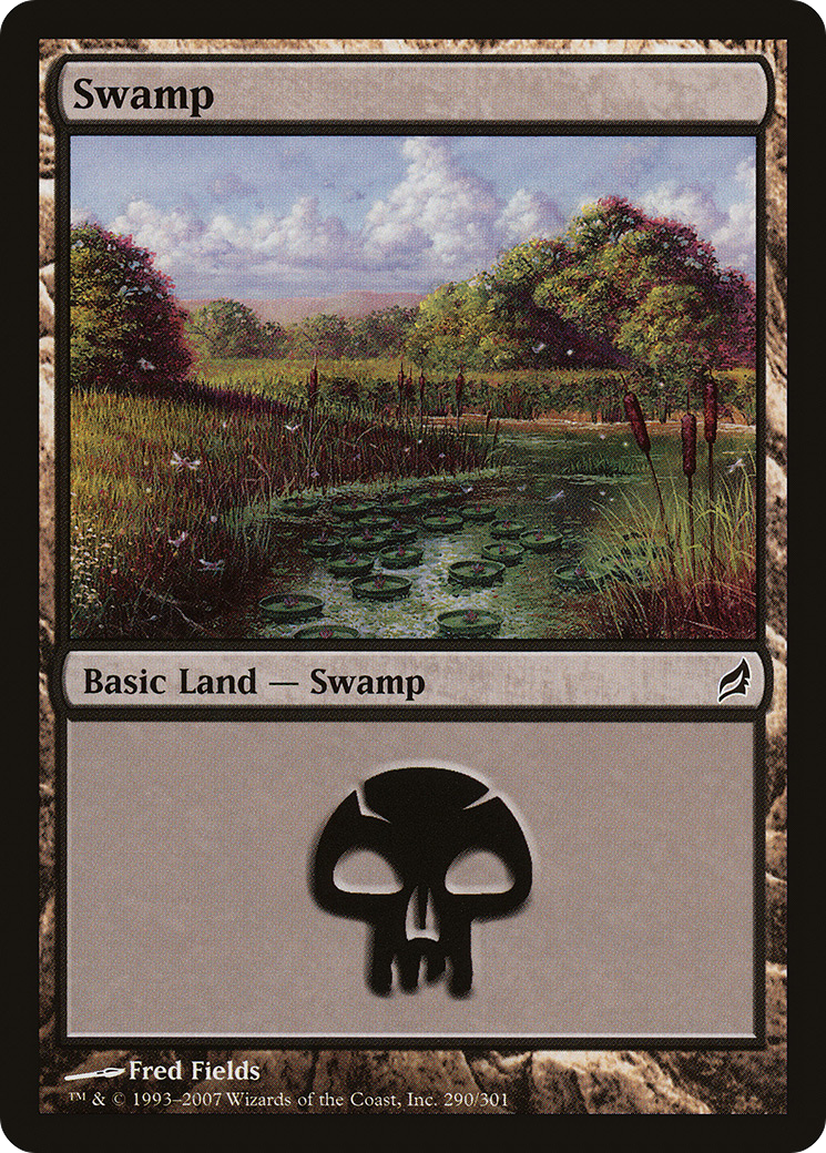 Swamp (290) [Lorwyn] Foil